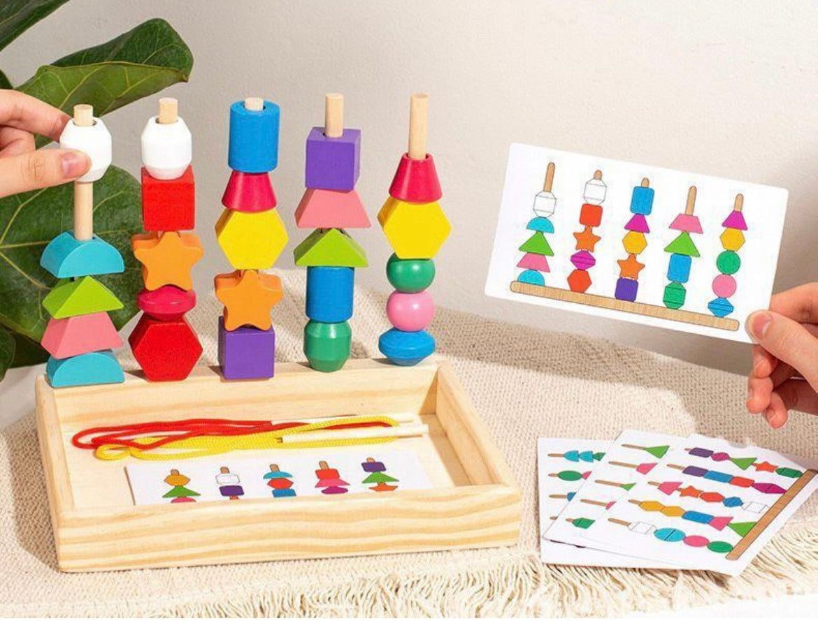 JUGUETE MONTESSORI DE MADERA - Tesoritos Baby