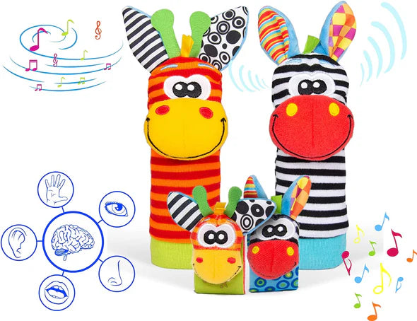 KIT ESTIMULACIÓN MANOS Y PIES PARA BEBÉS