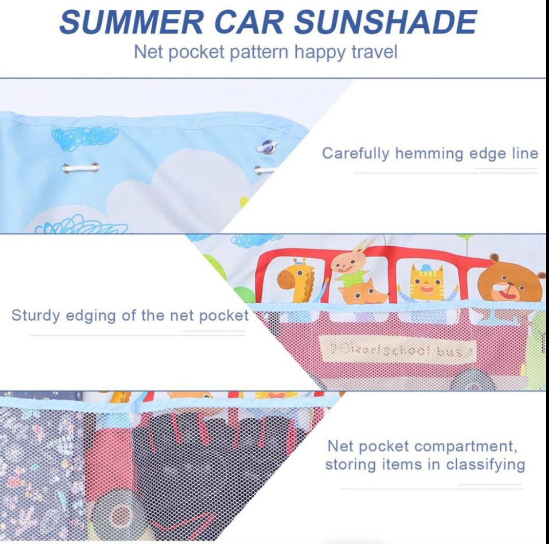 CORTINA PARA AUTOS CON FILTRO UV - Tesoritos Baby