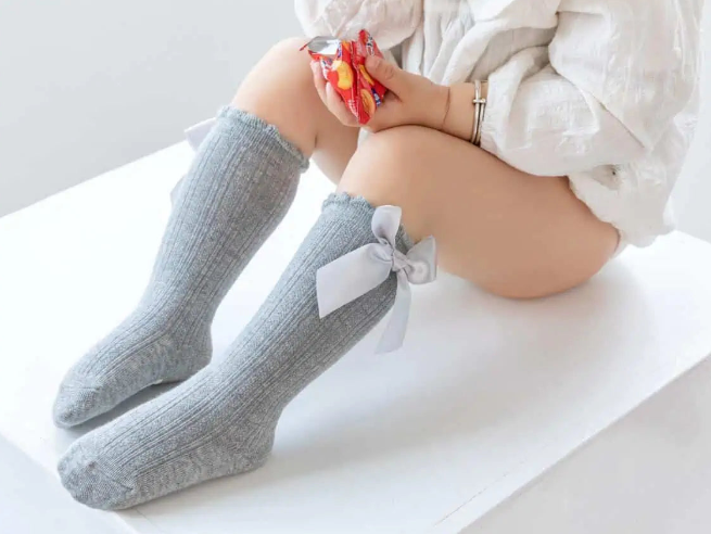 CALCETINES DE LAZO COLORES VARIOS - Tesoritos Baby