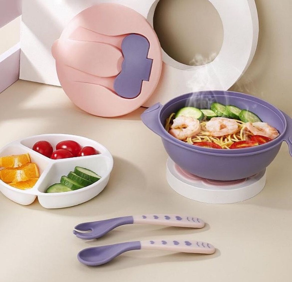 BOWL DE ALIMENTACIÓN PARA LLEVAR - Tesoritos Baby