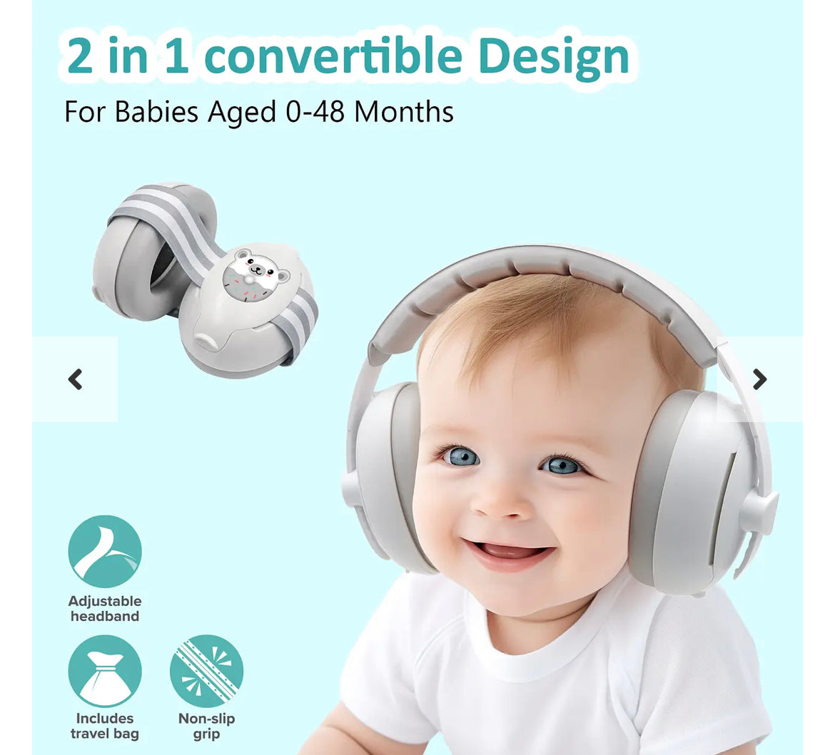 Audífono Anti-Ruido Para Bebé