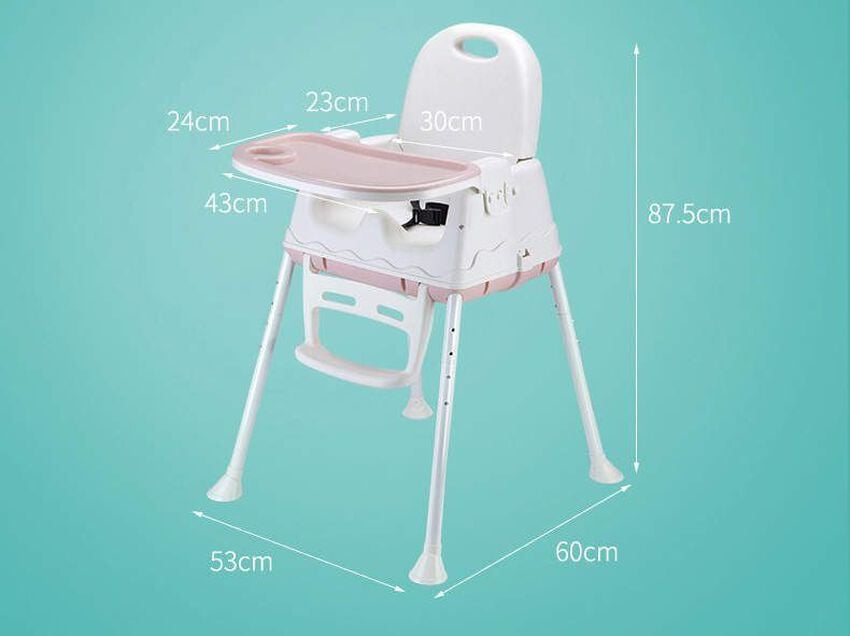 SILLA PARA COMER PARA BEBÉS 3 EN 1 - Tesoritos Baby