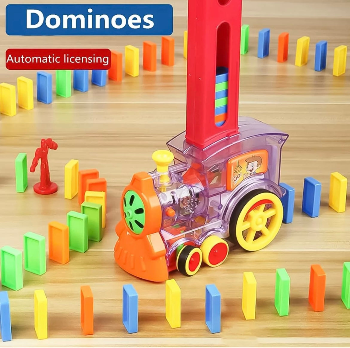 JUEGUETE DOMINÓ TREN - Tesoritos Baby
