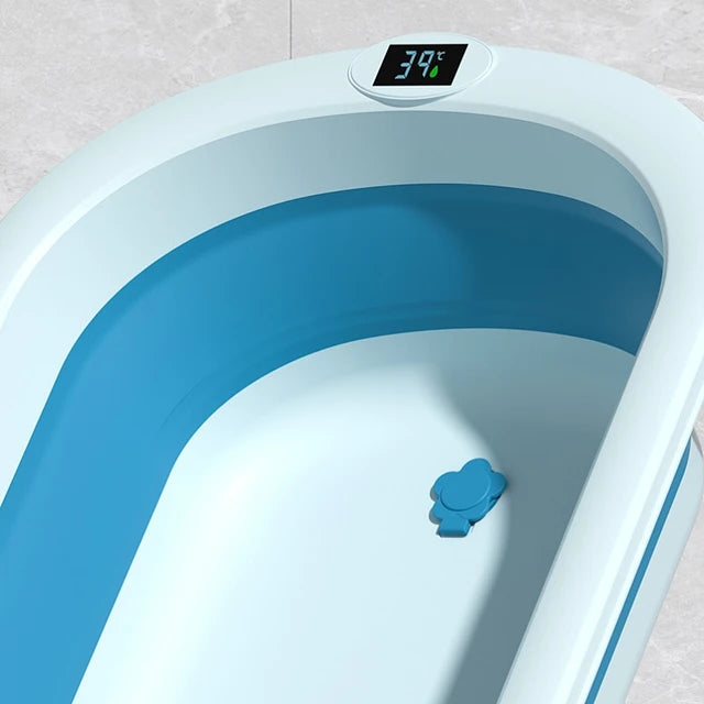 BAÑERA PLEGABLE CON TERMÓMETRO