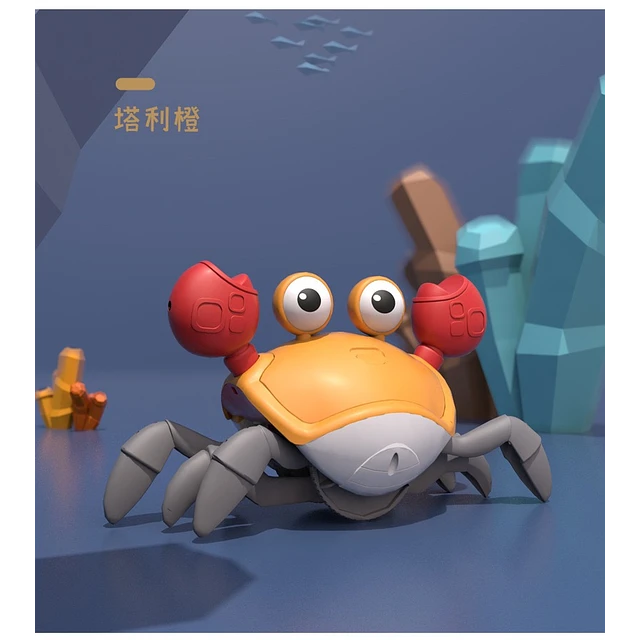 Juguete Interactivo de Cangrejo Gateador