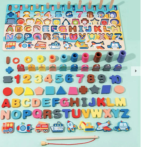 TABLA DIDACTICA DE PESCA NUEVO DISEÑO - Tesoritos Baby