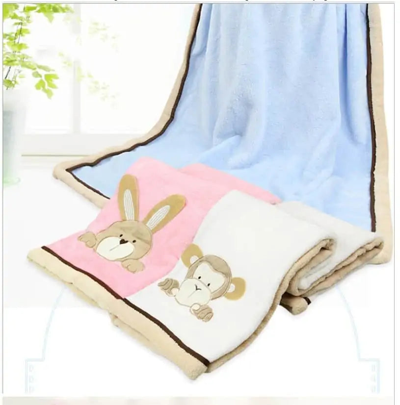 MANTA PARA BEBÉS FRIZADA DE POLAR - Tesoritos Baby
