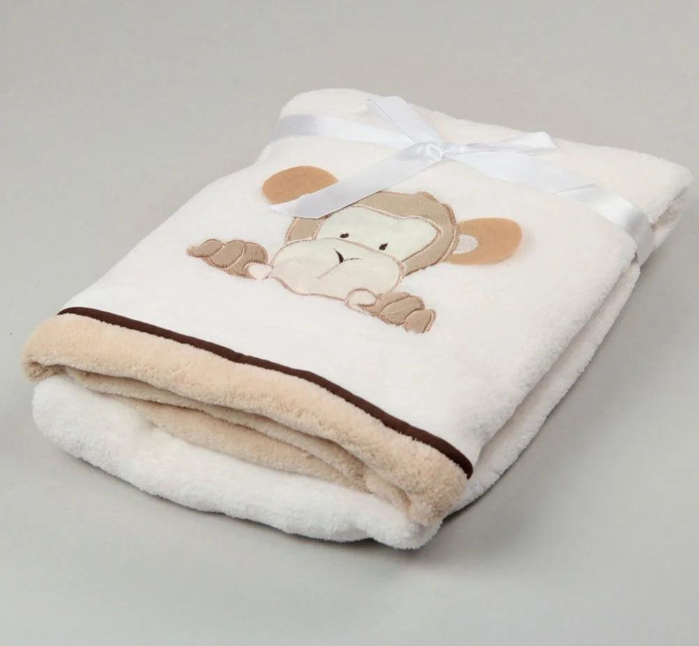 MANTA PARA BEBÉS FRIZADA DE POLAR - Tesoritos Baby