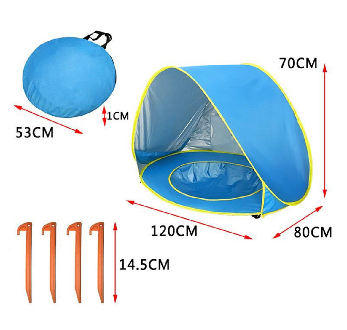 CARPA DE VERANO PARA NIÑOS - Tesoritos Baby