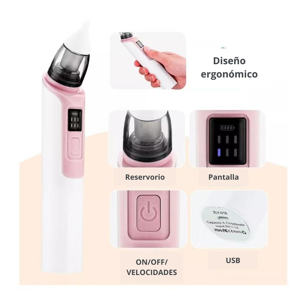 ASPIRADOR NASAL ELÉCTRICO - Tesoritos Baby