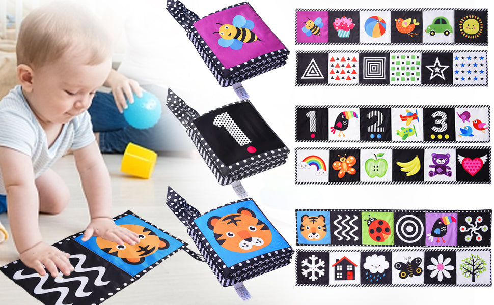 LIBRO DE TELA SENSORIAL CONTRASTE