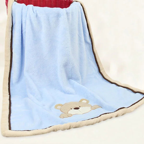 MANTA PARA BEBÉS FRIZADA DE POLAR