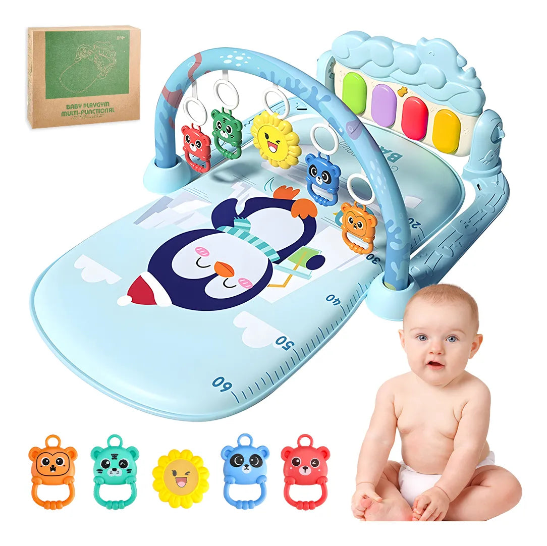 GIMNASIO PIANO MUSICAL PARA EL DESARROLLO PSICOMOTOR DEL BEBÉ